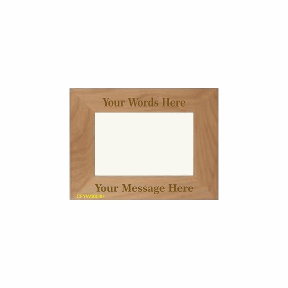 Engrave A Picture Frame