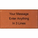 Engraved Brick