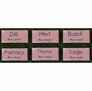 Engraved Brick Garden Markers For Vegetables or Herbs