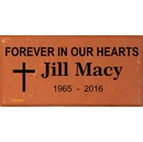 Engraved Brick Memorial with Cross, Star of David, or other Religious Symbol