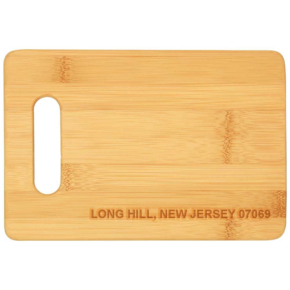 Personalize your own Bamboo Wood Cutting Board