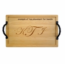 Engraved Cutting Board with Handles