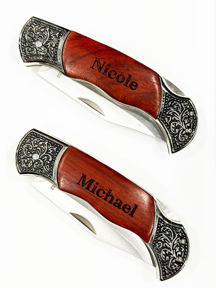 Engraved Pocket Knife