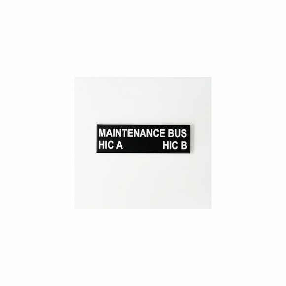 Engraved Label