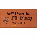 Engraved Memorial Brick for Friend or Relative