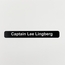 Engraved Name Plate With Adhesive Back or Screws