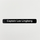 Engraved Name Plate With Adhesive Back or Screws