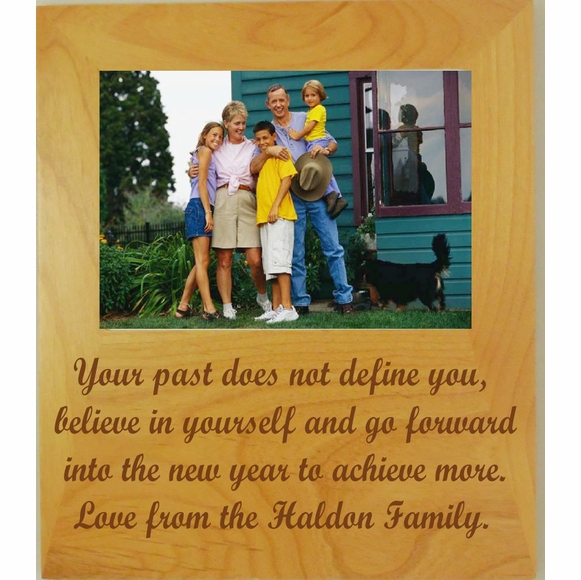 Engraved Picture Frame For 5x7 Photo