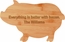 Engraved Pig Cutting Board