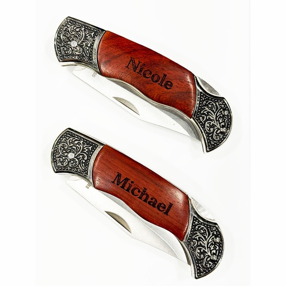 Engraved Pocket Knife