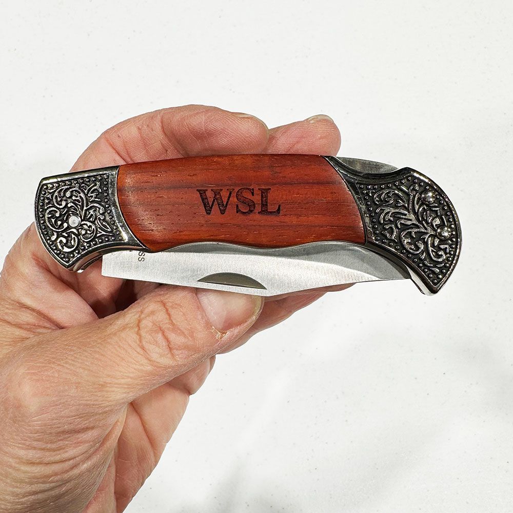 Engraved Pocket Knife