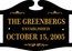 Established Plaque - Personalized Sign For Wedding Date or Other Custom Message