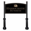 Sign and Posts For Entrance, Community Name, Business, Church, Subdivision