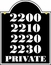 Multi Unit Address Plaque - Extra Large Two Sided Hanging Sign For Multiple House Numbers