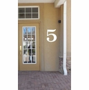 Extra Large Reflective Address Numbers