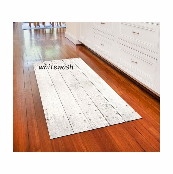 Faux Flooring Printed Wood Floor Mat