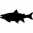 Fish Shape Wall Art Plaque