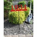 Floating Address Number Lawn Sign