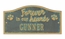 Forever in our hearts Personalized Pet Memorial Plaque Wall or Ground  Sign