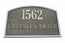Full Arch Address Plaque