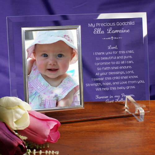 Gift For Godchild Personalized Picture Frame