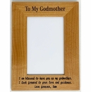 Gift Personalized Picture Frame For Godmother, Godfather, Godparents