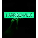 Glow In Dark Sign - Engraved Luminescent Name Identification Plate