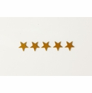 Gold Star Stickers for Hobbies, Crafts, Awards Set of 10