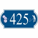 Golf Address Sign
