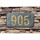 Granite Address Plaque with Extra Large Numbers