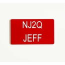 Ham Radio Call Sign Name Badge