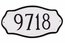 Estate Size House Number Sign - Large Address Plaque