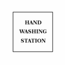 Hand Washing Station Sign