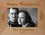 Happy Thanksgiving Personalized Custom Engraved Picture Frame