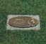 Bronze Dog Memorial Headstone
