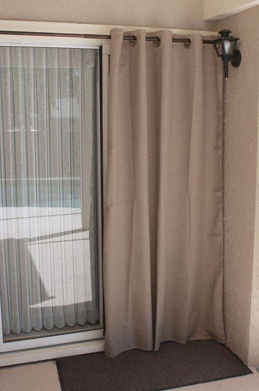 Heat Blocking Exterior Curtain Panel