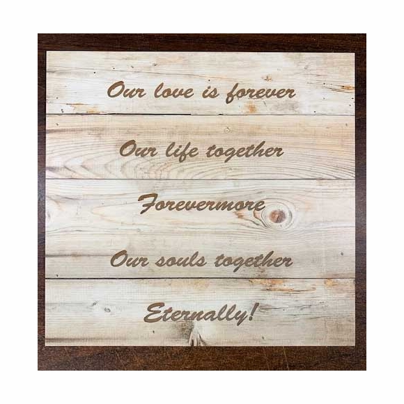 Home Decor Wall Box Sign with Your Custom Wording Hanging Wall Art or
