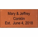 Home Est. Year Engraved Brick - Family Name Established Brick