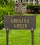 Owl Garden Plaque Personalized with Your Name