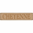Horse Name Stall Plate - Large Name Sign Engraved In Oak