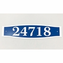 House Address Plate - Custom Number Sign