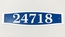House Address Plate - Custom Number Sign