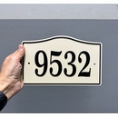 House Number Address Plaque
