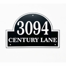 House Number Address Sign