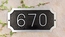 House Number Address Sign