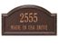 House Address Plate
