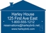 House Shape Business Name Sign or Address Plaque