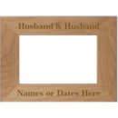 Husband and Husband Personalized Picture Frame