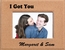 I Got You Custom Engraved Personalized Cork Picture Frame