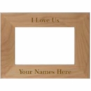 I Love Us Personalized Picture Frame